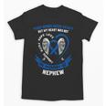 Blue Colon Cancer Awareness In Memory Of Nephew Colorectal Unisex T-Shirt