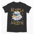 Book Adventure Library Student Teacher Book Unisex T-Shirt