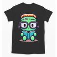 Book Lover Frankenstein's Monster With Reading Glasses Unisex T-Shirt