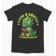 Book A Saurus Bookasaurus Dinosaur Book Girls Boys Toddler Unisex T-Shirt