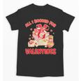 Booked For Valentine Books Lover Bookworm Librarian Teacher Unisex T-Shirt