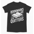 Bookmarks Quote Library Book Reader Unisex T-Shirt Bookmarks Quote Library Book Reader Unisex T-Shirt