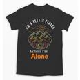 Camping Alone Meme Campfire Introvert Camper Unisex T-Shirt Camping Alone Meme Campfire Introvert Camper Unisex T-Shirt
