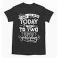 I Can't Today Sassy Introvert Anti Social Unisex T-Shirt