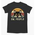 Cat Eww People Introvert Meme Women Men Kids Unisex T-Shirt