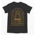 Cats And Books Because People Are Overrated Unisex T-Shirt Cats And Books Because People Are Overrated Unisex T-Shirt