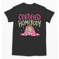 Certified Homebody Trendy Frog Introvert Unisex T-Shirt