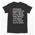 Check Mark End Of Year 1st Grade Shirt-1st Grade Graduation Unisex T-Shirt
