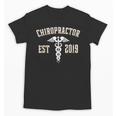 Chiropractor Est 2019 Graduate Chiro Graduation Art Print Unisex T-Shirt
