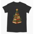 Christmas Book Tree Bookshelf Holiday For Readers Librarians Unisex T-Shirt Christmas Book Tree Bookshelf Holiday For Readers Librarians Unisex T-Shirt