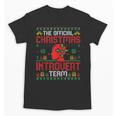 Christmas Introvert Team Introvert Introverted Xmas Unisex T-Shirt