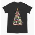 Christmas Tree Of Books For Readers And Librarians Unisex T-Shirt