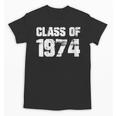 Class Of 1974 High School College Graduation Reunion Unisex T-Shirt