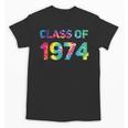 Class Of 1974 School Reunion College Highschool Graduation Unisex T-Shirt