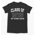 Class Of 1975 Reunion 50 Years Alumni Graduation High School Unisex T-Shirt