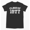 Class Of 1977 77 School Tee Shirt Graduation Class Party Unisex T-Shirt