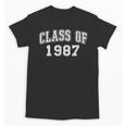 Class Of 1987 Vintage Graduation College High School Reunion Unisex T-Shirt