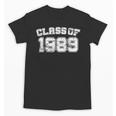 Class Of 1989 89 School Tee Shirt Graduation Class Party Unisex T-Shirt