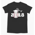 Class Of 2018 Baseball Senior Graduation Shirt Grad Unisex T-Shirt