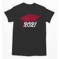 Class Of 2021 Burgundy Regalia Graduation Unisex T-Shirt