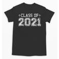 Class Of 2021 High School Graduation Year Distressed Shirt Unisex T-Shirt