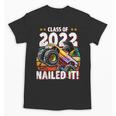 Class Of 2022 Monster Truck Graduation Cap Retro Sunset Boy Unisex T-Shirt