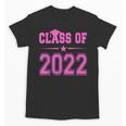 Class Of 2022 Pink Girls Shirt Graduation Unisex T-Shirt