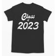 Class Of 2023 Graduation School Spirit Her Senior Script Unisex T-Shirt