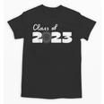 Class Of 2023 Seniors 23 Senior Graduation Idea Flower Unisex T-Shirt