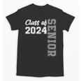 Class Of 2024 Senior 24 Shirt High School Graduation Party Unisex T-Shirt