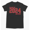 Class Of 2024 Senior Back To School Vintage Graduation Tee Unisex T-Shirt