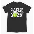 Class Of 2025 Graduation Senior Tennis Player Unisex T-Shirt