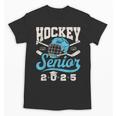 Class Of 2025 Hockey Senior Graduation Graduate Grad Unisex T-Shirt