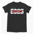 Class Of 2025 Senior Graduation 2025 And Red Unisex T-Shirt