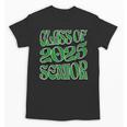 Class Of 2025 Senior Green Student Graduation Unisex T-Shirt