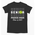 Class Of 2025 Tennis Mom Senior Graduation Graduate Unisex T-Shirt