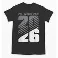 Class Of 2026 High School Senior Graduation Grey Sport Style Unisex T-Shirt