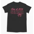 Class Of 2026 Pink Coquette Bow Cap Senior 2026 Graduation Unisex T-Shirt