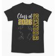 Class Of 2026 Senior 26 High School Graduation -Gold Unisex T-Shirt