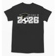 Class Of 2026 Senior 2026 Soccer High School Graduation Unisex T-Shirt