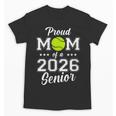 Class Of 2026 Tennis Mom Senior Graduation Graduate Unisex T-Shirt