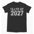 Class Of 2027 Grow With Me Future Graduation Year Unisex T-Shirt
