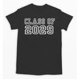 Class Of 2029 Graduation School Vintage Spirit Senior 2029 Unisex T-Shirt