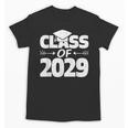 Class Of 2029 Shirt For Elementary Kids Graduation Unisex T-Shirt