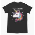 Class Of 2031 Graduation Year UnicornShirt Unisex T-Shirt