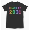 Class Of 2031 High School Graduation Date Kindergarten Shirt Unisex T-Shirt