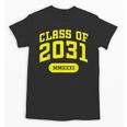 Class Of 2031 Shirts For Kindergarten Photo To Graduation Unisex T-Shirt