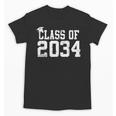 Class Of 2034 Grow With Me First Day Of School Graduation Unisex T-Shirt