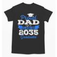 Class Of 2035 Graduation Parents Of Kindergarten Kid Dad Mom Unisex T-Shirt