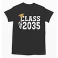 Class Of 2035 Grow With Me Boy Girl First Day Of Graduation Unisex T-Shirt